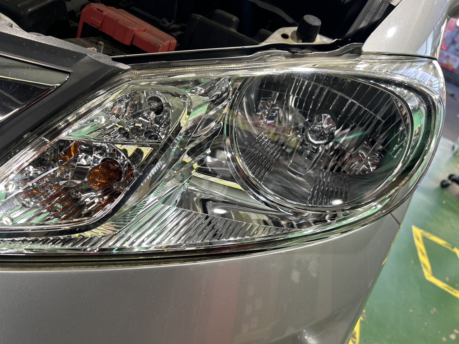 ヘッドライトコーティング